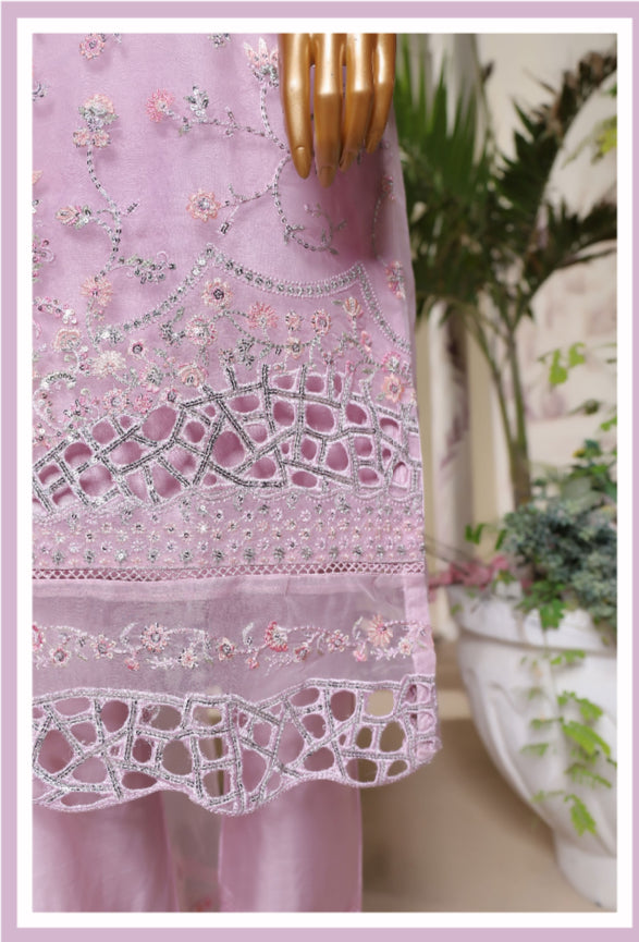 Festive Formal 3 Piece Pink Suit