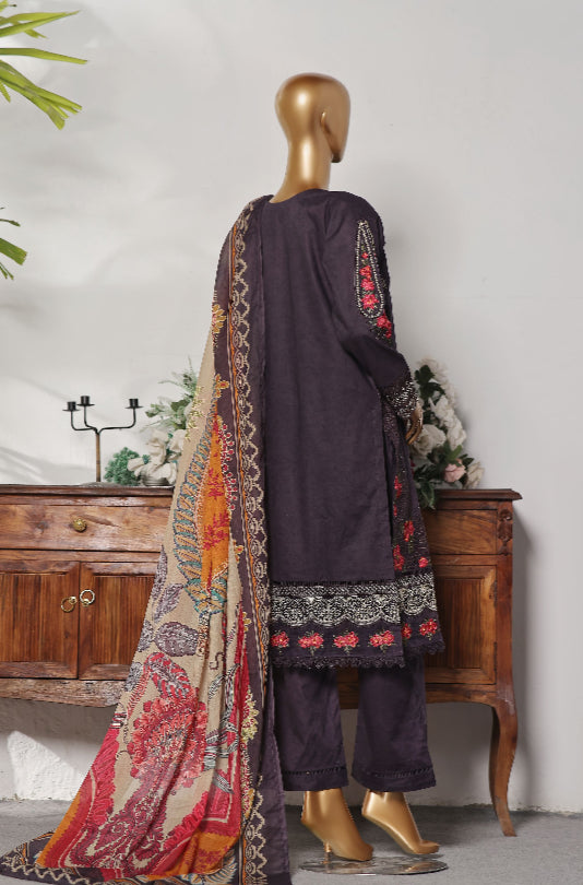 Premium Embroidered Printed Lawn 3 Piece