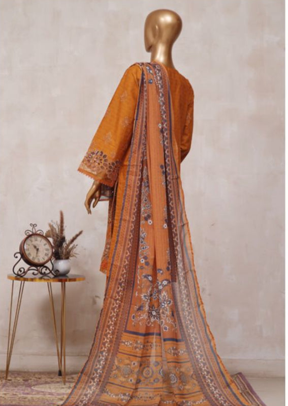 Festive Chicken Kari 3 Piece Stitched Lawn Suit