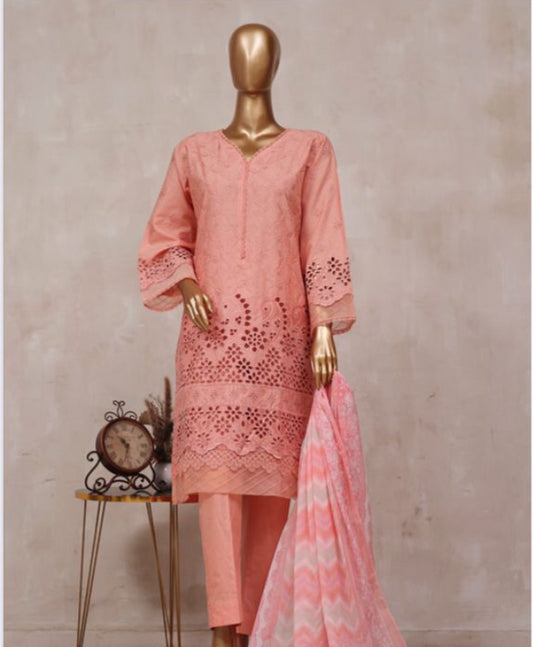 Festive Chicken Kari 3 Piece Stitched Lawn Suit