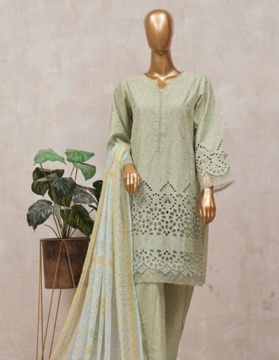 Festive Chicken Kari 3 Piece Stitched Lawn Suit