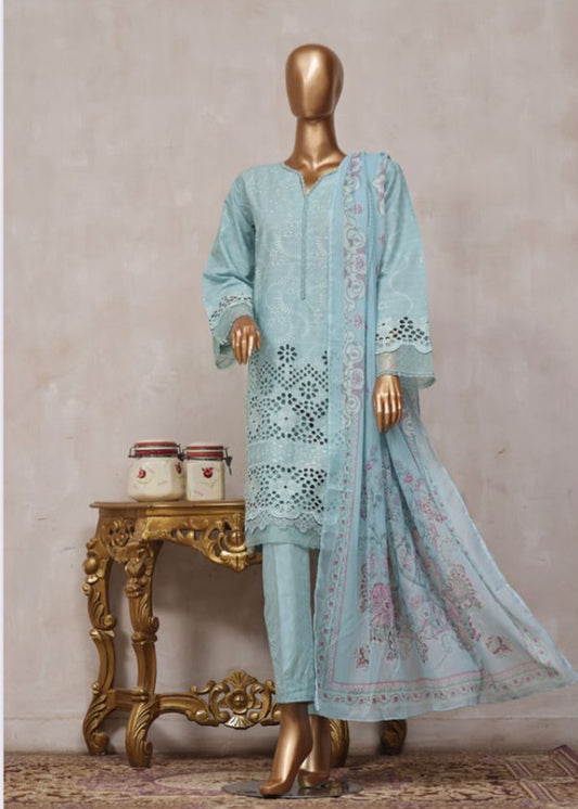 Festive Chicken Kari 3 Piece Stitched Lawn Suit