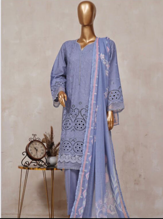 Festive Chicken Kari 3 Piece Stitched Lawn Suit