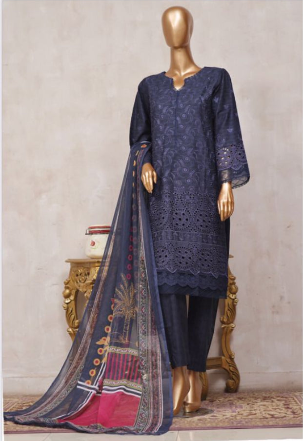 Festive Chicken Kari 3 Piece Stitched Lawn Suit