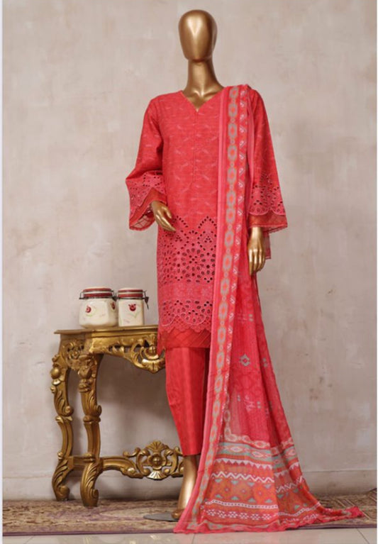 Festive Chicken Kari 3 Piece Stitched Lawn Suit