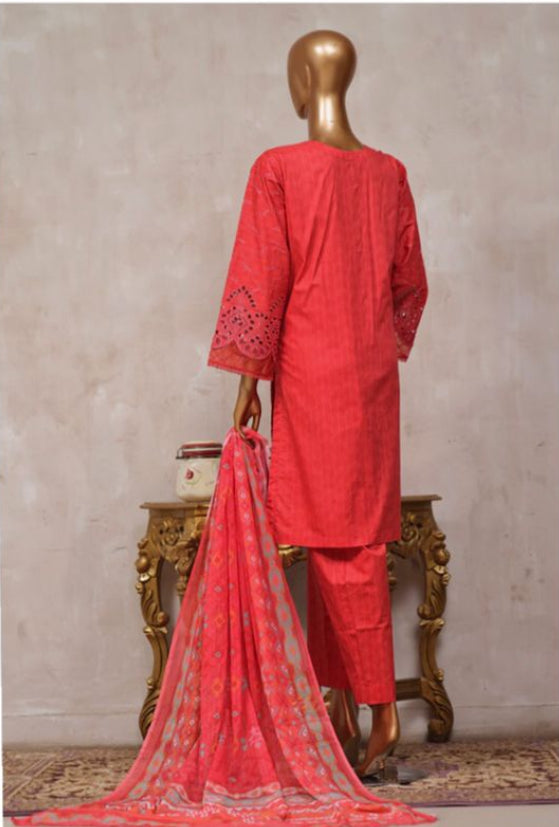 Festive Chicken Kari 3 Piece Stitched Lawn Suit