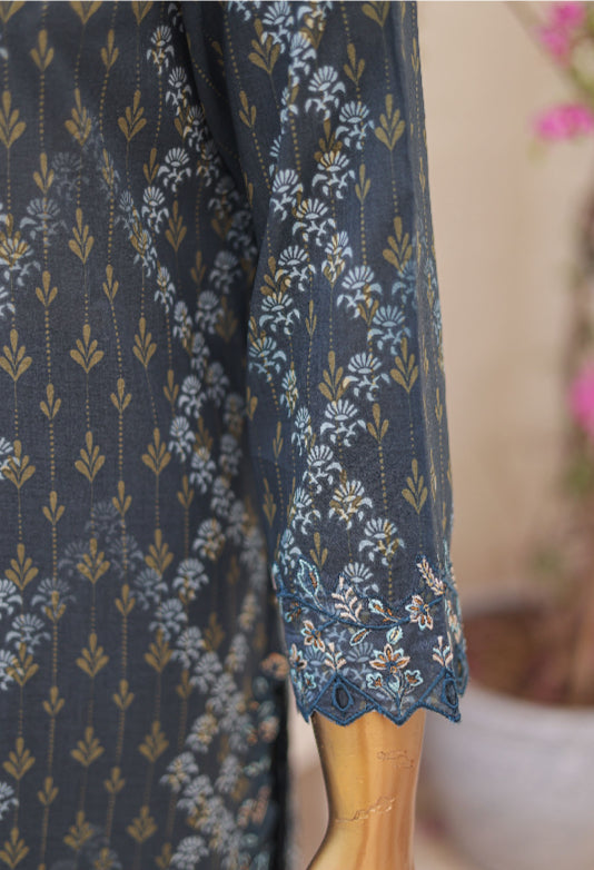 Oswah Printed Lawn 3 Piece Stitched